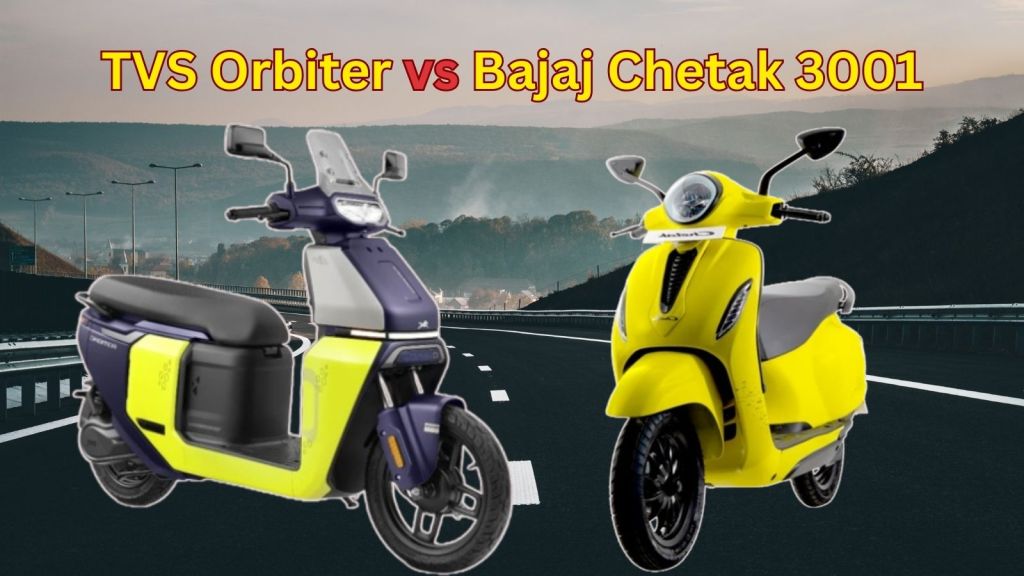 TVS Orbiter vs Bajaj Chetak 3001 : એક લાખમાં કયું ઇલેક્ટ્રિક સ્કૂટર ખરીદવું? જાણો કિંમત થી લઇ બેટરી રેન્જ