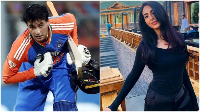 <strong>Laila Faisal</strong>: ભારતીય ટી-20 ક્રિકેટ ટીમનો આક્રમક ઓપનર બેટ્સમેન અભિષેક શર્મા 4 સપ્ટેમ્બરે 25 વર્ષનો થઇ ગયો છે. અભિષેક શર્મા હવે એશિયા કપ 2025માં રમવા માટે તૈયાર છે. જોકે તે પહેલા તે અન્ય કારણોસર ચર્ચામાં આવ્યો છે. તેનું નામ કાશ્મીરની યુવતી લૈલા ફઝલ સાથે જોડવામાં આવી રહ્યું છે. (તસવીર - લૈલા ફઝલ ઇન્સ્ટાગ્રામ)