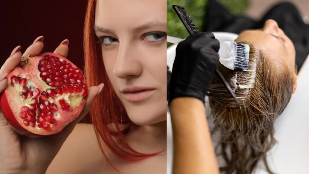 Pomegranate Hair Dye | દાડમ હશે તો પણ ઘરે બની જશે નેચરલ હર્બલ હેર ડાય, વાળમાં ઓછા પૈસામાં થઇ જશે કલર