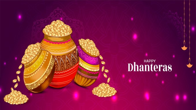 <strong>Dhanteras 2025 Wishes : ધનતેરસ 2025 શુભેચ્છા સંદેશ</strong><br>ધનતેરસ એટલે દિવાળી પર્વનો પ્રથમ દિવસ છે. ધનતેરસ પર માતા લક્ષ્મી, ધનપતિ કુબેર દેવ અને દેવોના વૈધ ભગવાન ધન્વંતરીની પૂજા કરવામાં આવે છે. ધનતેરસ પર પૂજા કરવાથી ધરમાં લક્ષ્મીનો વાસ રહે છે, સુખ સમૃદ્ધિની પ્રાપ્તિ થાય છે અને સારા સ્વાસ્થ્યના આશીર્વાદ મળે છે. આજના વ્યસ્ત સમયમાં લોકો એકબીજાને મોબાઇલ પર વોટ્સઅપ મેજેસ અને સોશિયલ મીડિયા પર તહેવારોની શુભેચ્છા પાઠવે છે. અહીં ધનતેરસ શુભેચ્છા સંદેશ, અવતરણો, ફોટા આપ્યા છે, જે તમારા પ્રિયજનોને મોકલી ધનતેરસ તહેવારી શુભકામના પાઠવી શકાય છે.<br>ધનતેરસની આપ સૌને શુભેચ્છા<br>(Photo: Freepik)