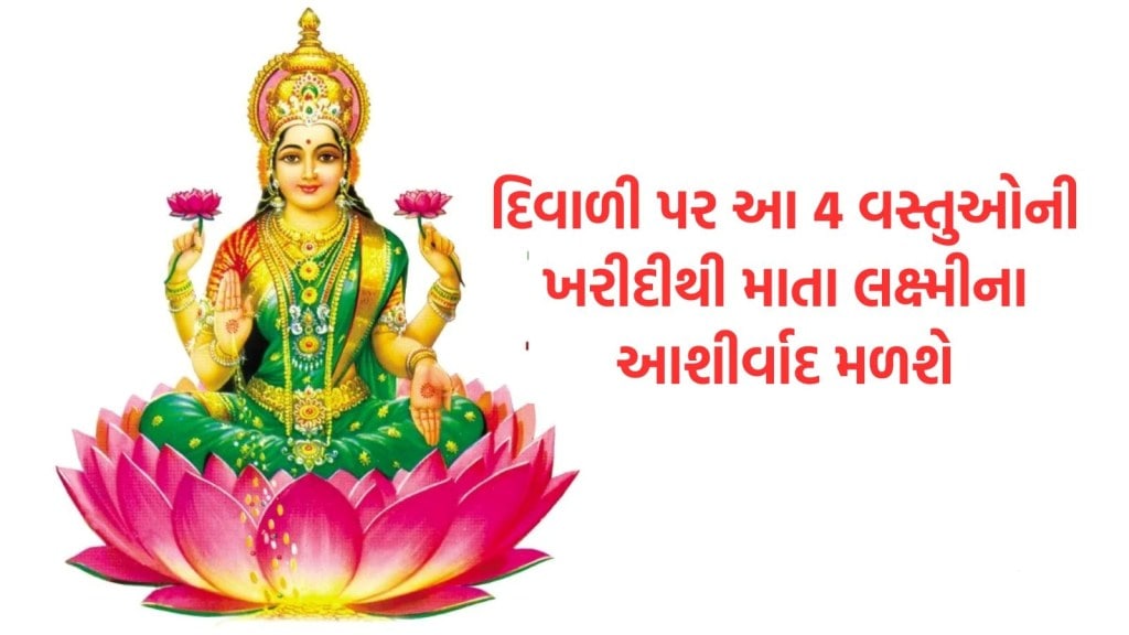દિવાળી પહેલા ખરીદી લો આ 4 વસ્તુઓ, માતા લક્ષ્મીના આશીર્વાદ મળશે, સુખ-સમૃદ્ધિ વધશે