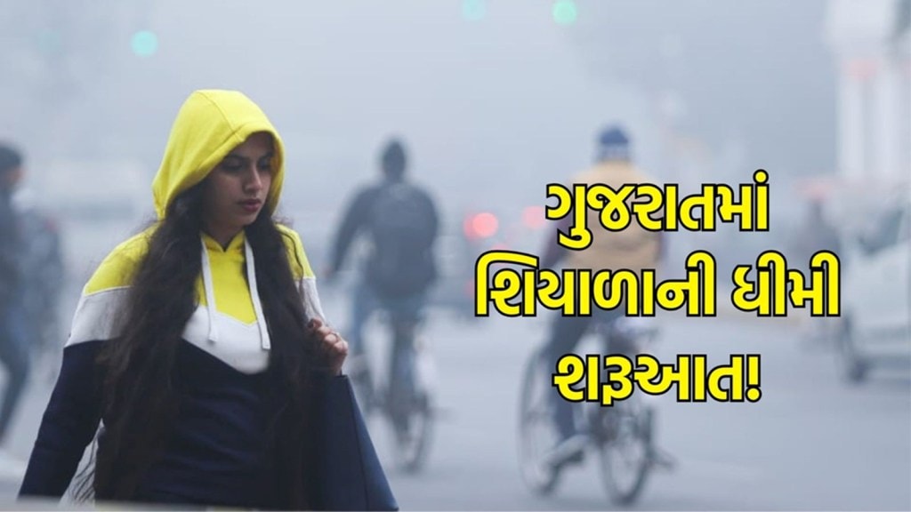 Gujarat Winter : ગુજરાતમાં શિયાળાની દસ્તક, અમદાવાદ સહિત રાજ્યભરમાં તાપમાનમાં ઘટાડો