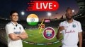 IND vs WI 1st Test Match Live Score