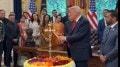 Trump celebrates Diwali at the White House