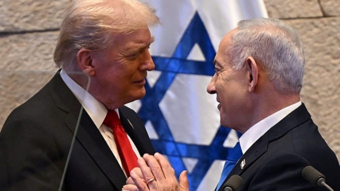 donald trump, netanyahu