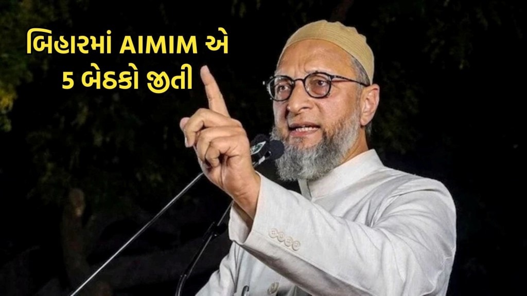 Bihar Elections 2025: શું AIMIM એ કાપ્યા મહાગઠબંધનના વોટ? 5 બેઠકો પર મેળવી જીત