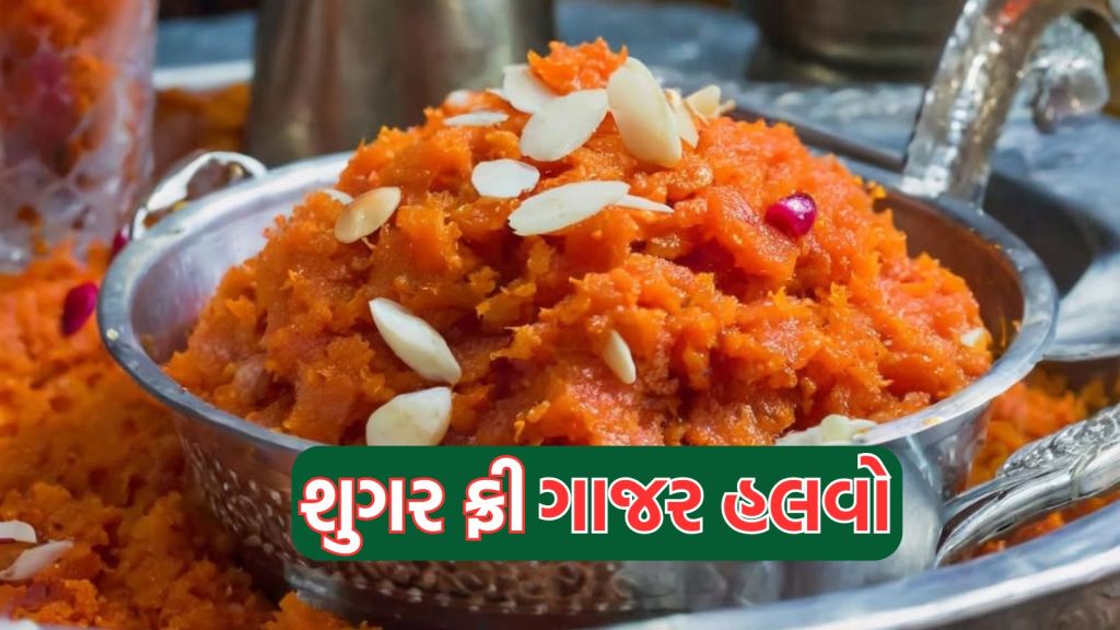Sugar Free Gajar Halwa Recipe: શુગર ફ્રી ગાજર હલવો રેસીપી, ખાંડ અને ગોળ વગર આ રીતે બનાવો, ડાયાબિટીસ દર્દી માટે ઉત્તમ