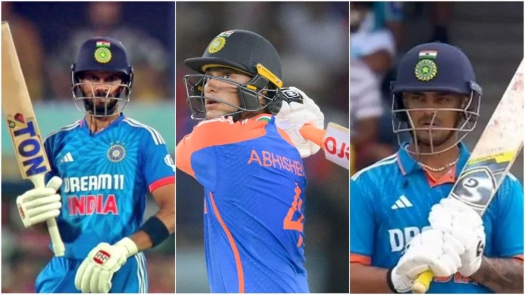 અભિષેક શર્મા અને રુતુરાજ ઓપનર, ઇશાન કિશનની વાપસી; દક્ષિણ આફ્રિકા A સામે પ્રથમ વનડે માટે ભારતની સંભવિત પ્લેઇંગ-11 અભિષેક શર્મા અને રુતુરાજ ઓપનર, ઇશાન કિશનની વાપસી; દક્ષિણ આફ્રિકા A સામે પ્રથમ વનડે માટે ભારતની સંભવિત પ્લેઇંગ-11