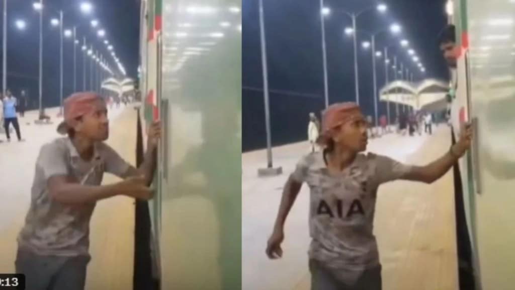 Viral Video: ટ્રેન યાત્રીએ વસ્તુ ખરીદ્યા બાદ પૈસા ના આપ્યા, પોતાની મહેનતના પૈસા માટે અંત સુધી દોડતો રહ્યો ગરીબ યુવક