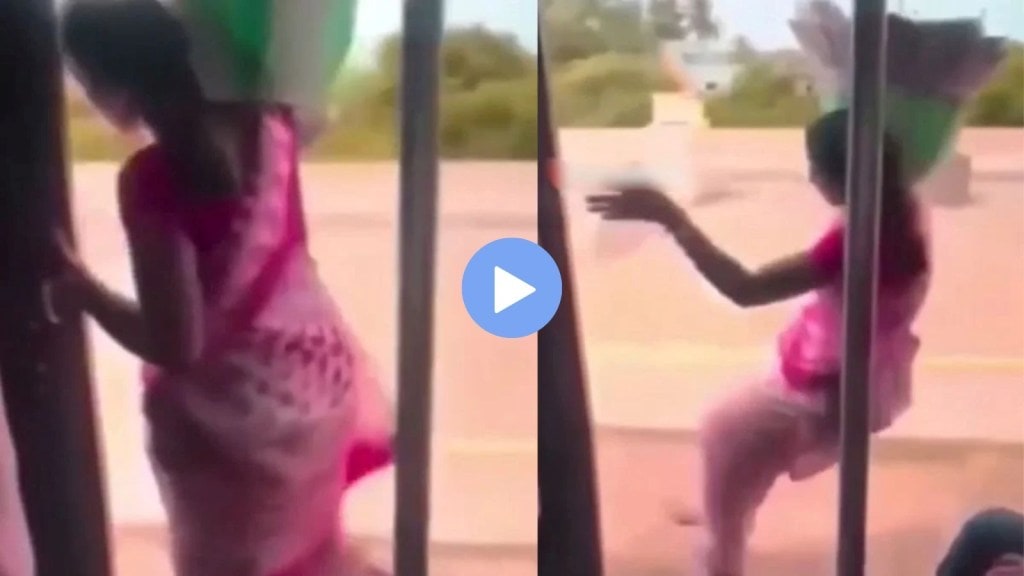 ચાલતી ટ્રેનમાંથી ઉતરી ગઈ મહિલા, વાયરલ વીડિયો જોઈ લોકો આશ્ચર્યચકિત, યુઝર્સે કહ્યું- ન્યૂટનના ત્યાં ટ્યૂશન લીધુ હશે