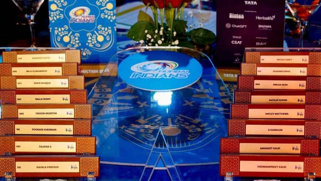 MI WPL 2026 Players List : અમેલિયા કેરને 3 કરોડમાં ખરીદી, આવી છે મુંબઈ ઇન્ડિયન્સની ટીમ MI WPL 2026 Players List : અમેલિયા કેરને 3 કરોડમાં ખરીદી, આવી છે મુંબઈ ઇન્ડિયન્સની ટીમ