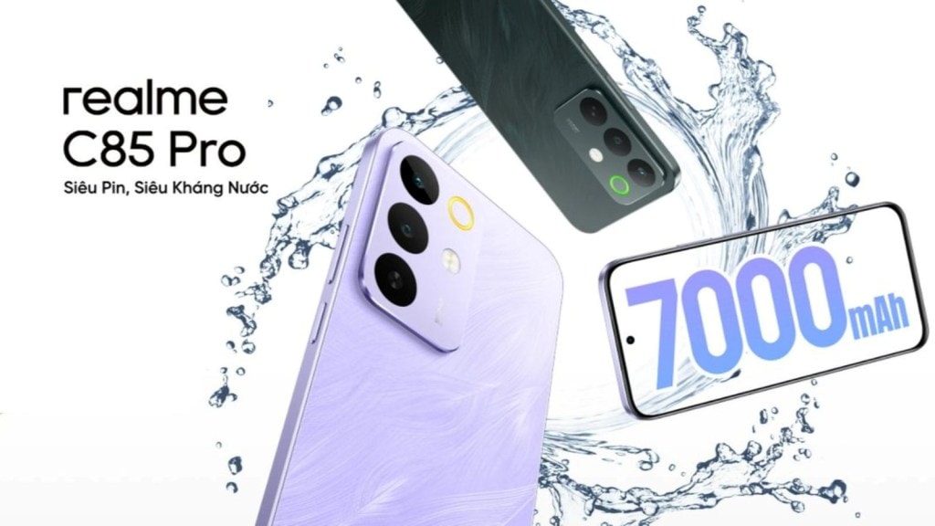 Realme C85 Series Launch : રિયલમીના બે 5G સ્માર્ટફોન લોન્ચ, 7000mAh બેટરી અને 50MP કેમેરા, જાણો શું છે કિંમત Realme C85 Series Launch : રિયલમીના બે 5G સ્માર્ટફોન લોન્ચ, 7000mAh બેટરી અને 50MP કેમેરા, જાણો શું છે કિંમત