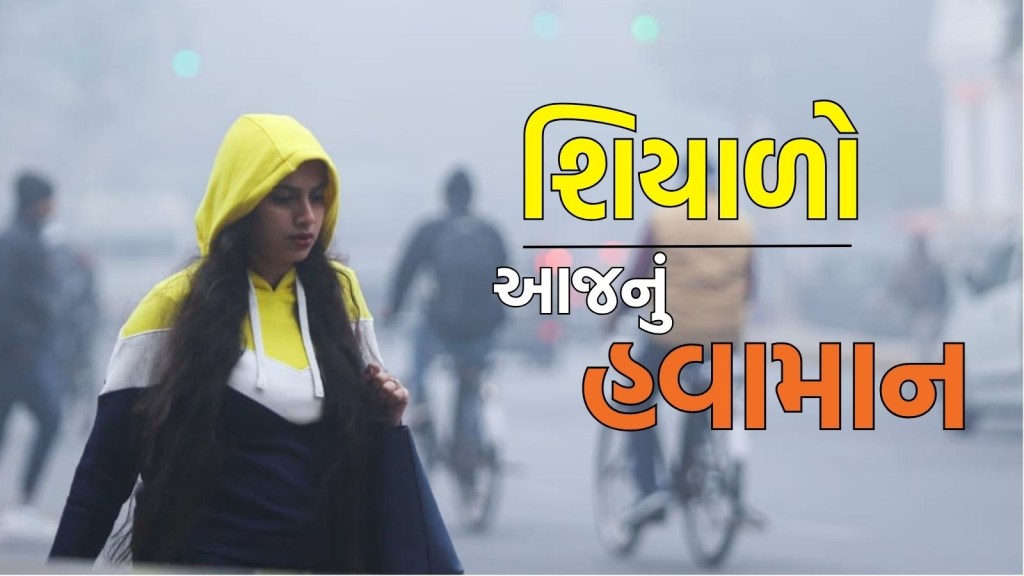 Today Weather : ગુજરાતમાં ઠંડીનો ચમકારો, લઘુતમ તાપમાન 14 ડિગ્રી નજીક, દેશના 5 રાજ્યોમાં ચાલશે શીત લહેર