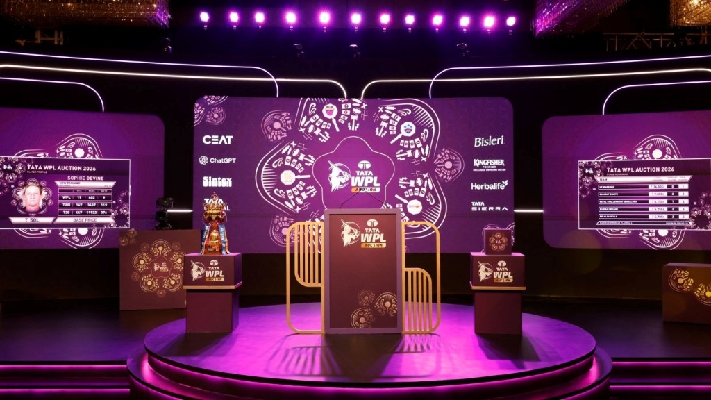 WPL 2026 Players Auction LIVE : વિમેન્સ પ્રીમિયર લીગ 2026 હરાજી, શ્રી ચરણીને દિલ્હી કેપિટલ્સે 1.30 કરોડમાં ખરીદી WPL 2026 Players Auction LIVE : વિમેન્સ પ્રીમિયર લીગ 2026 હરાજી, શ્રી ચરણીને દિલ્હી કેપિટલ્સે 1.30 કરોડમાં ખરીદી