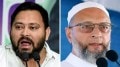 asaduddin owaisi, tejashwi yadav