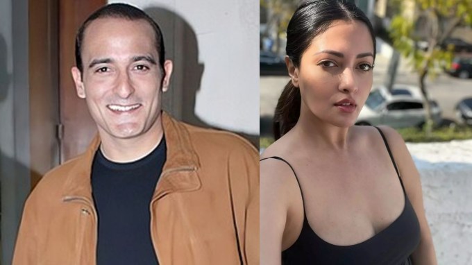 <strong>અક્ષય ખન્ના અને રિયા સેન</strong><br>રિયા સેનનું નામ પણ આ યાદીમાં સામેલ છે. "લવ યુ હમેશા" ના શૂટિંગ દરમિયાન બંને નજીક આવ્યા. જોકે પછીથી તેમનું બ્રેકઅપ થઈ ગયું. (તસવીર: સોશિયલ મીડિયા)