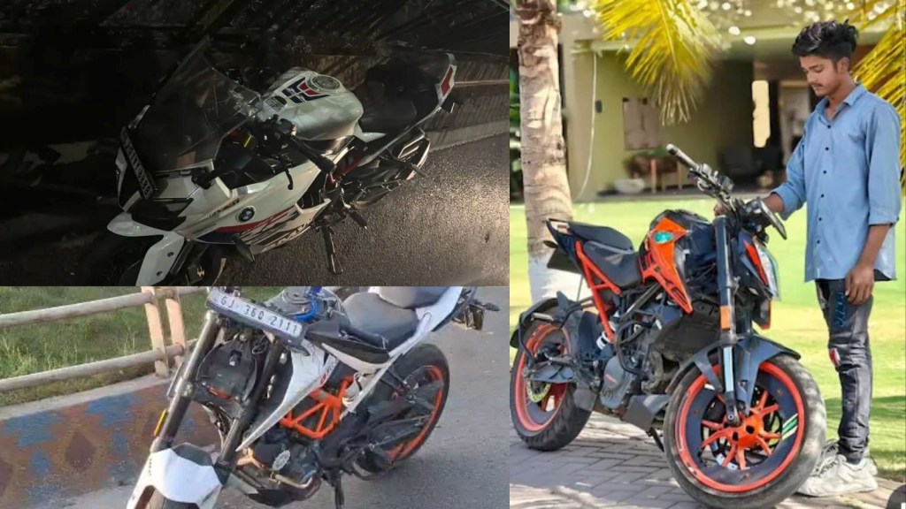 અમદાવાદ-સુરતમાં બાઈકની રફ્તારે લીધો બે યુવકોનો જીવ, એકનું માથું શરીરથી અલગ તો બીજાનો હાથ બોડીથી છૂટો પડી ગયો અમદાવાદ-સુરતમાં બાઈકની રફ્તારે લીધો બે યુવકોનો જીવ, એકનું માથું શરીરથી અલગ તો બીજાનો હાથ બોડીથી છૂટો પડી ગયો